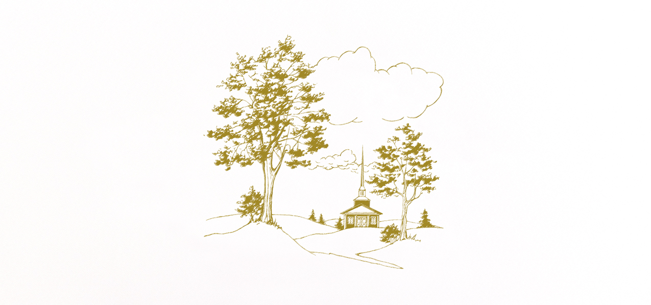 P 560 WT GD Church On Hill Faux White Gold